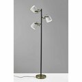 Haz White Metal Tree Lamp; 21 x 10 x 64.5 in. HA3094758